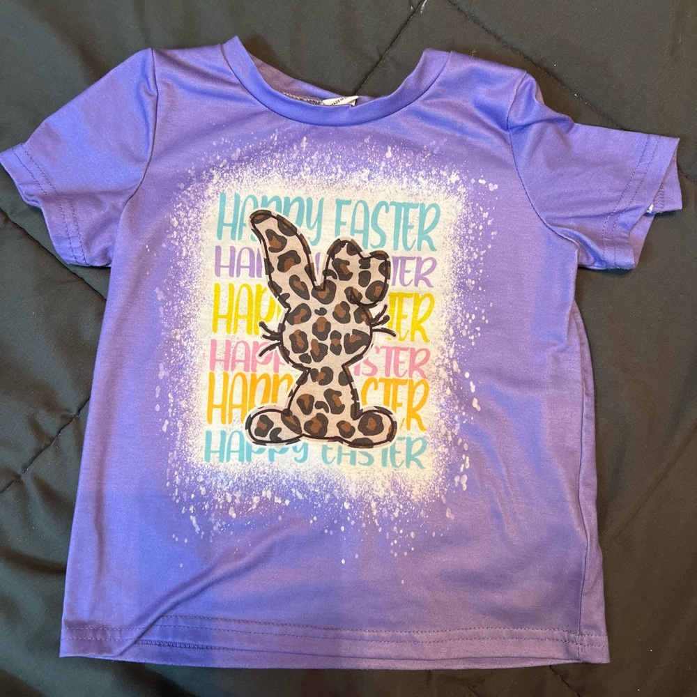 Girls Easter shirt size 5t